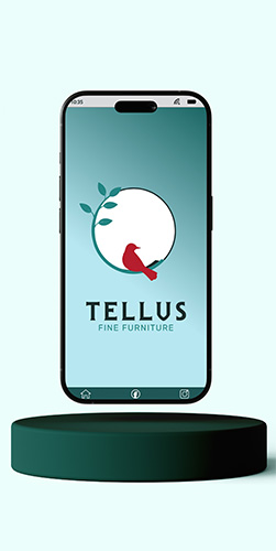 Tellus app home screen