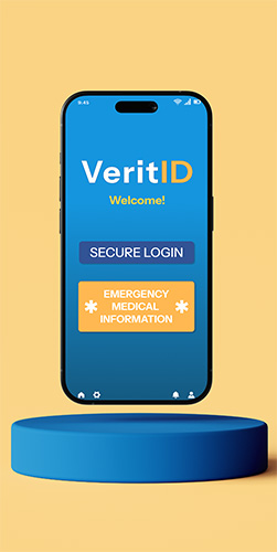veritid app home screen